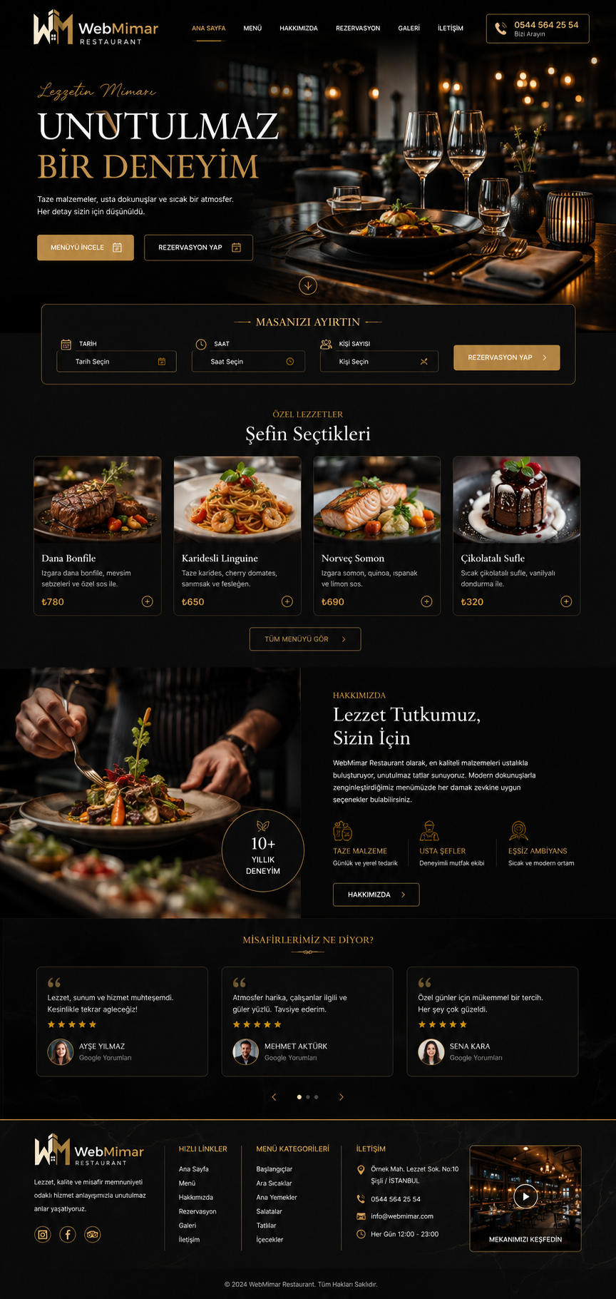 WebMimar Restoran