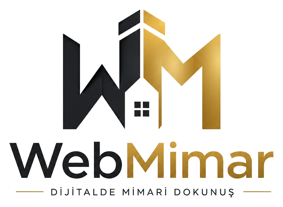 WebMimar dijital mimari dokunuş logo